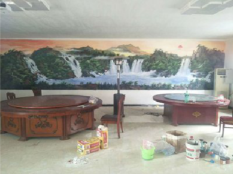 紫阳县墙绘-写实风景