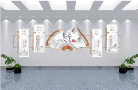 紫阳县企业文化墙设计的核心要素。