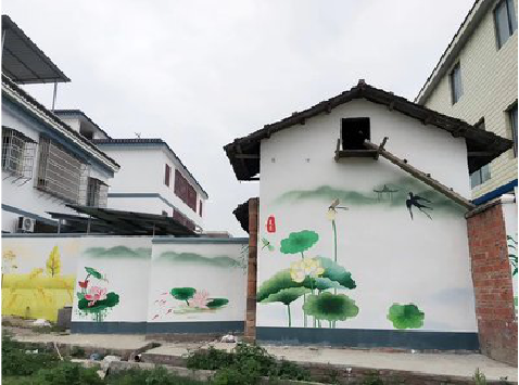 紫阳县室外墙绘-从选材到保养。
