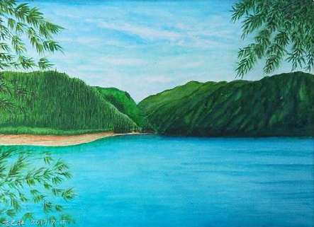 紫阳县在墙绘中，如何绘画绿水青山？