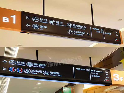 紫阳县如何通过商场标识牌引导客流分布？