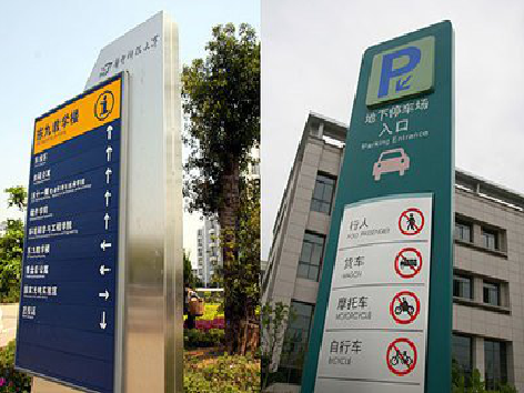 紫阳县导向标识的设计作用。